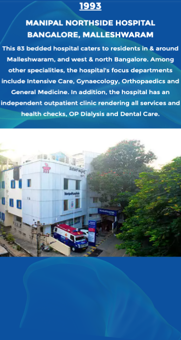 MANIPAL NORTHSIDE HOSPITAL BANGALORE, MALLESHWARAM