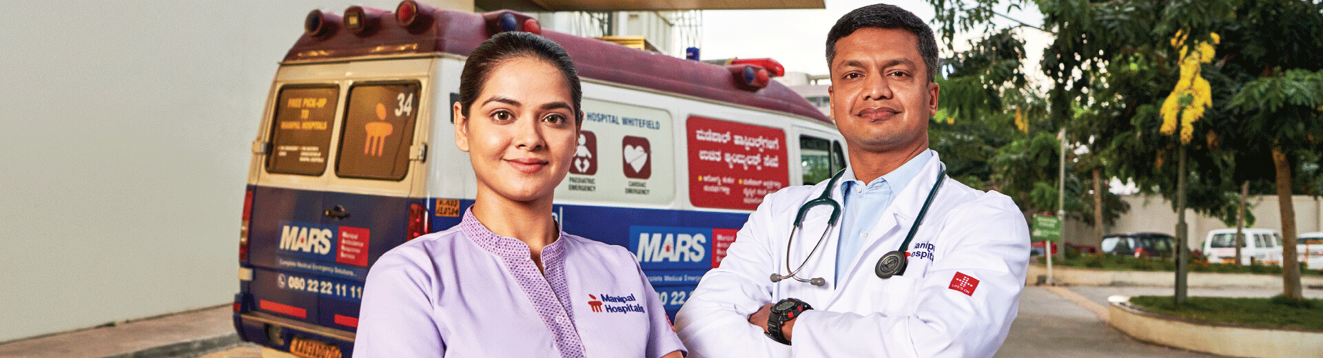 24 Hours Emergency Ambulance Services Begur - Manipal Hospitals