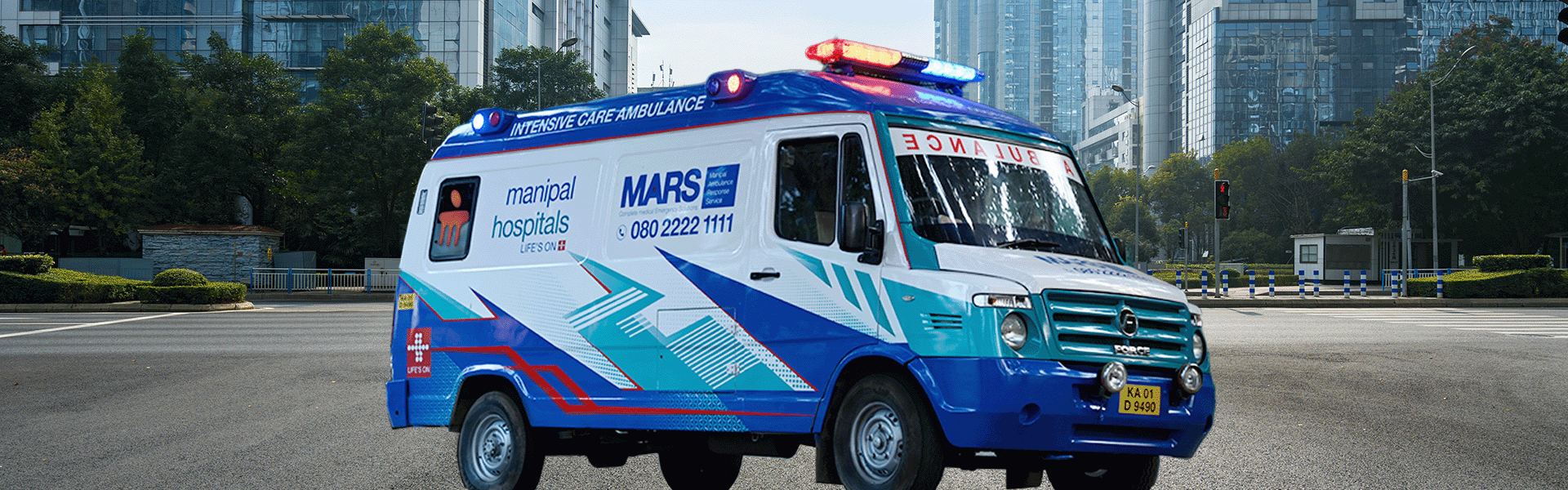 Manipal Ambulance Response Services - Manipal Hospitals Indiranagar