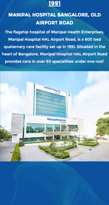 MANIPAL HOSPITAL BANGALORE, OLD AIRPORT ROAD